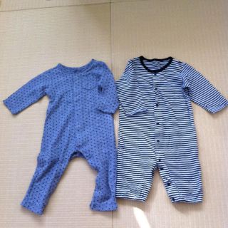 ギャップ(GAP)のGAP、コムサロンパース2枚セット(ロンパース)