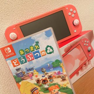 ニンテンドースイッチ(Nintendo Switch)のSwitch Lite✖️あつまれどうぶつの森(家庭用ゲーム機本体)