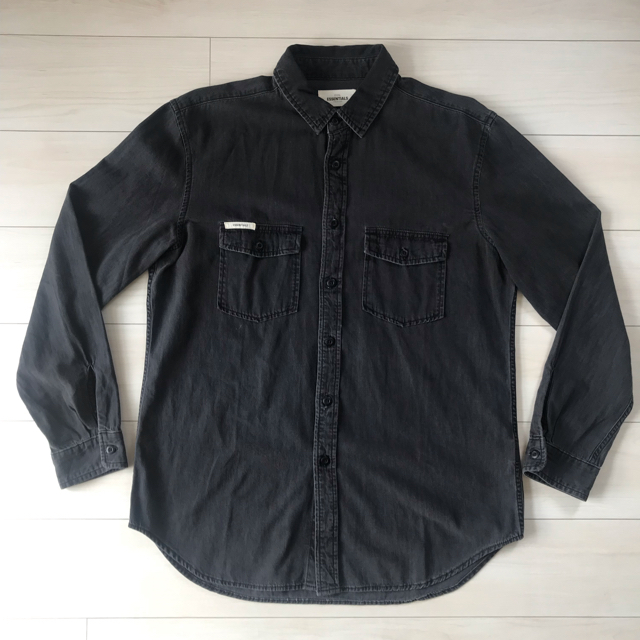 ESSENTIALS Denim Shirt デニムシャツ FOG