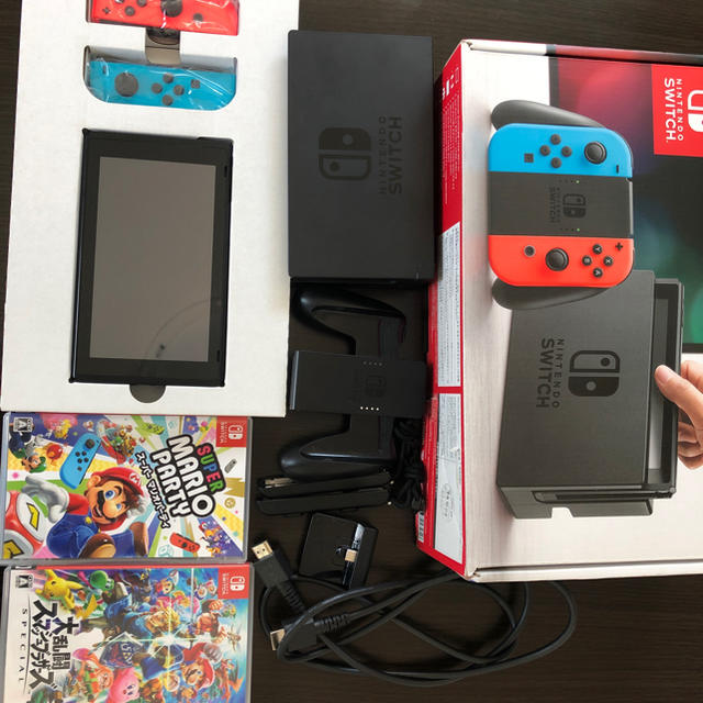 Nintendo Switch Joy-Con (L) ネオンブルー/ (R) 1