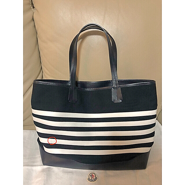 好評国産 MONCLER トートバック(袋付)の通販 by いくしまつ's shop|