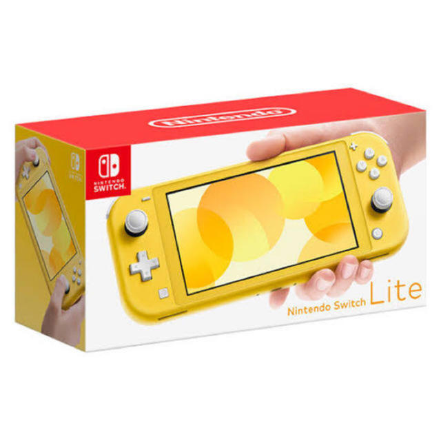 switch lite イエロー Nintendo スウィッチ おまけカード付 エンタメ