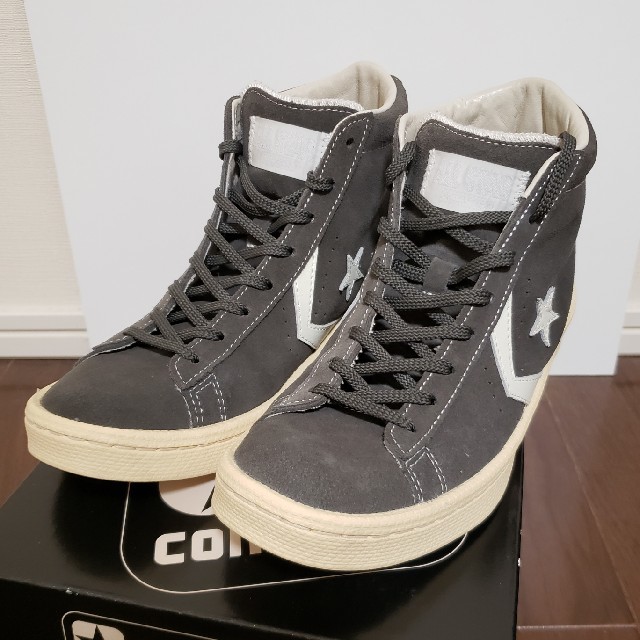 nonnative - nonnative×CONVERSE PRO-Leather Hi gray の通販 by おう