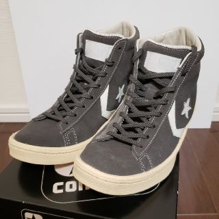 ノンネイティブ(nonnative)のnonnative×CONVERSE　PRO-Leather Hi  gray (スニーカー)