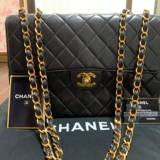 シャネル(CHANEL)のハッスー様　ご専用　正規品　CHANEL  デカマトラッセ　付属品完備　黒色　(ショルダーバッグ)