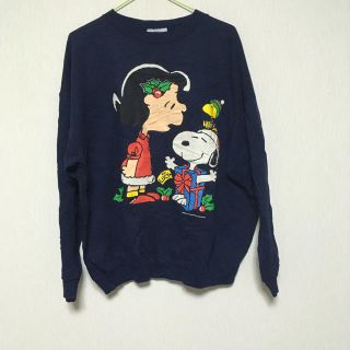 ピーナッツ(PEANUTS)のスウェット トレーナー　PEANUTS スヌーピー サイズXL(スウェット)