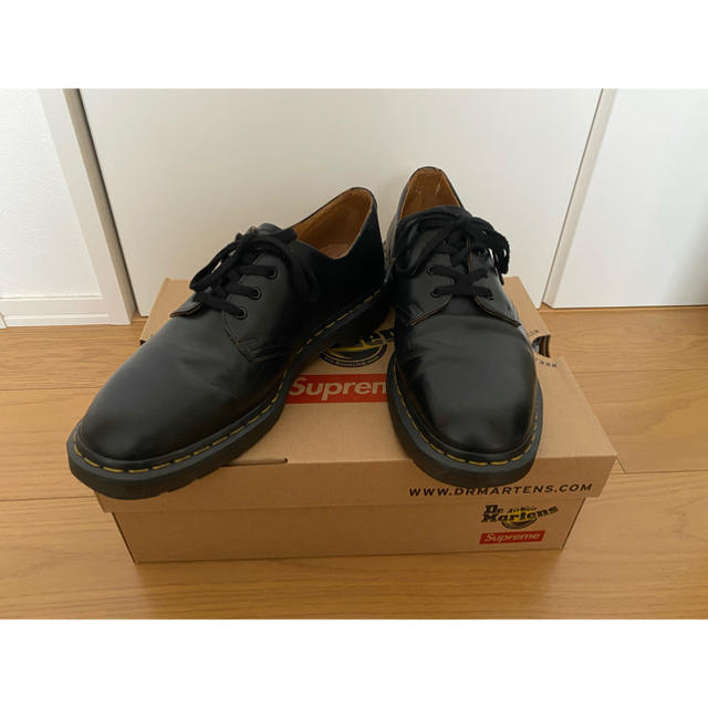 Supreme(シュプリーム)のSupreme Dr.Martens UK8 4-EYE SHOE 15AW メンズの靴/シューズ(ブーツ)の商品写真