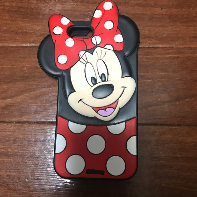 Disney(ディズニー)のiPhoneスマホケース　ディズニーミニーマウス スマホ/家電/カメラのスマホアクセサリー(iPhoneケース)の商品写真