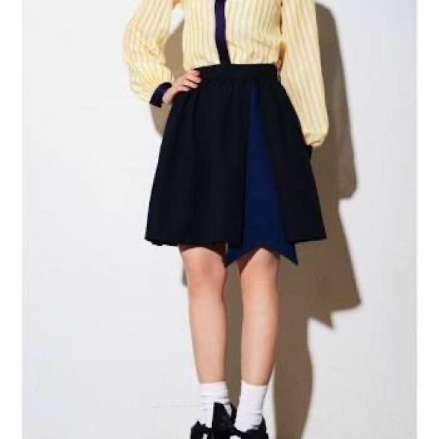 PAMEO POSE(パメオポーズ)のPAMEO POSE SASH GATHER SKIRT レディースのスカート(ひざ丈スカート)の商品写真