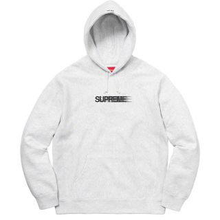 シュプリーム(Supreme)のMotion Logo Hooded Sweatshirt Ash Grey L(パーカー)