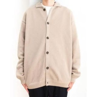 コモリ(COMOLI)のcrepuscule knit blouson カーディガン size1(カーディガン)