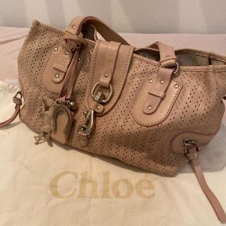 クロエ(Chloe)のChloe (クロエ) パンチングレザーハンドバッグ ケララ(ハンドバッグ)