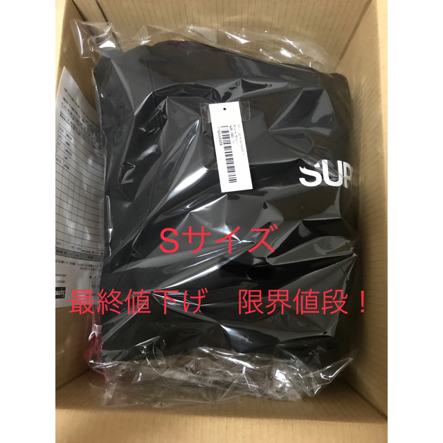 supreme モーションロゴブラックMotion Logo Hooded