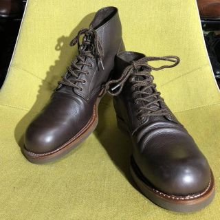 ミスターオリーブMR.OLIVEサイズ8.5レースアップブーツ26.5cm