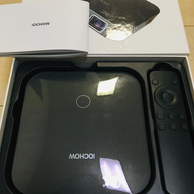 iOCHOW iO4 ミニプロジェクター 訳あり 安い直販 スマホ/家電/カメラ