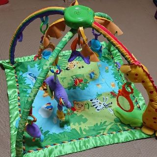 フィッシャープライス(Fisher-Price)のベビージム プレイマット フィッシャープライス レインフォレスト(ベビージム)