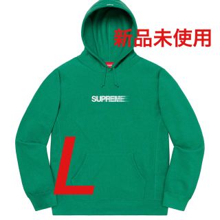 シュプリーム(Supreme)のSupreme Motion Logo Light Pine Large 緑 L(パーカー)