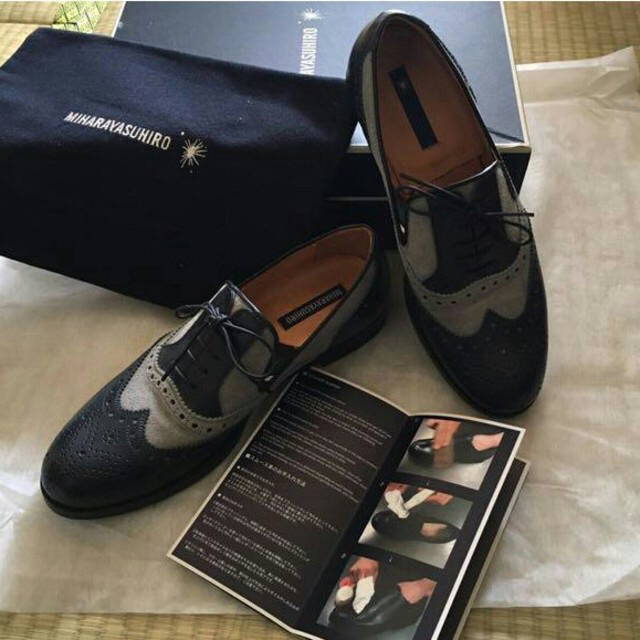定価54600円 ミハラヤスヒロ　革靴　レザーシューズ25cmドレスシューズ