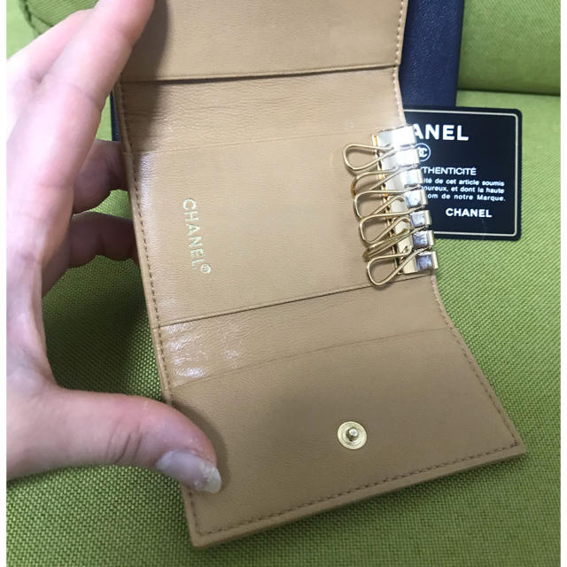 CHANEL(シャネル)のチョコバー　キーケース　美品　正規品 メンズのファッション小物(キーケース)の商品写真