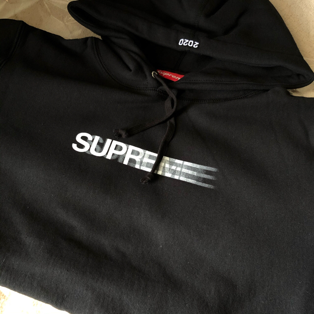 BlackSIZESupreme Motion Logo Hooded Sweatshirt S