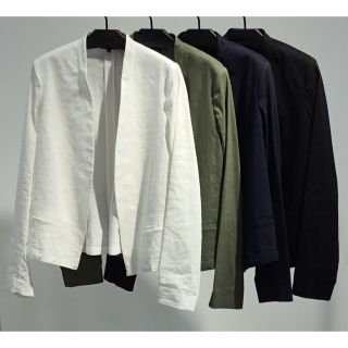 セオリー(theory)のTheory 18SS リネンノーカラージャケット(ノーカラージャケット)