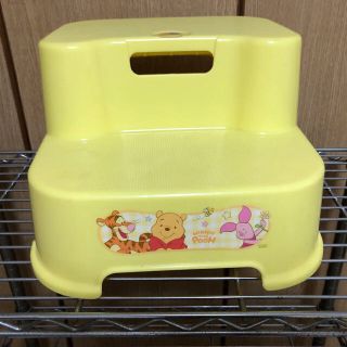 クマノプーサン(くまのプーさん)の幼児用踏台(その他)