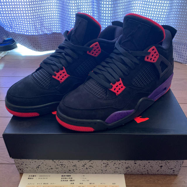 NIKE AIR JORDAN 4 RAPTORS