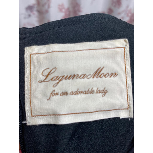 LagunaMoon(ラグナムーン)のLagunaMoon⭐︎革風⭐︎黒プリーツワンピース レディースのワンピース(ミニワンピース)の商品写真