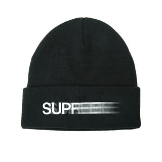 シュプリーム(Supreme)のSupreme Motion Logo Beanie Black(ニット帽/ビーニー)