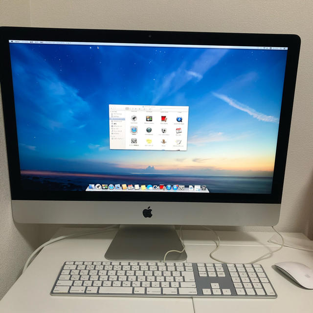 値下げ交渉可能！！　iMac 2012 27インチ　SSD500