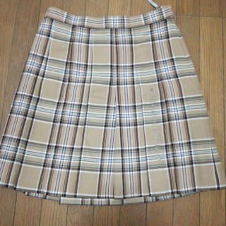 ヒロミチナカノ(HIROMICHI NAKANO)の制服風　チェックスカート　リボン付き(ミニスカート)