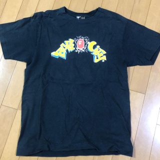 アベイシングエイプ(A BATHING APE)のAPE Tシャツ 黒(Tシャツ/カットソー(半袖/袖なし))