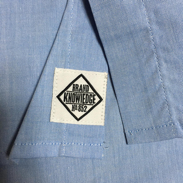 knowledge COOKE s/s SHIRT シャンブレーブルー　新品 メンズのトップス(シャツ)の商品写真