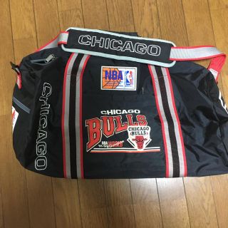 ナイキ(NIKE)の90s ボストンバック　 NBA CHICAGO BULLS  シカゴブルズ(ボストンバッグ)