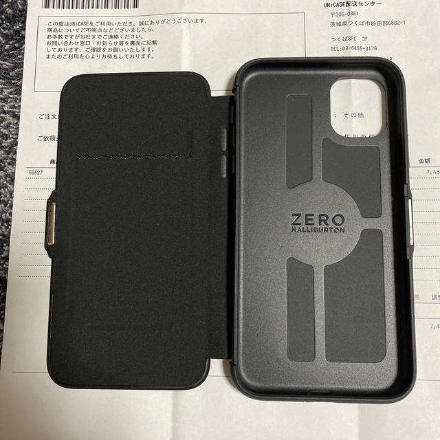 ZERO HALLIBURTON - ゼロハリバートン iPhoneケースの通販 by くれいん｜ゼロハリバートンならラクマ