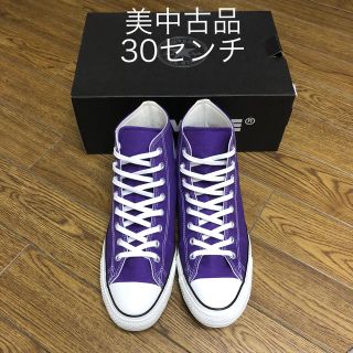 コンバース(CONVERSE)の【新品29センチ】converse allstar パープル 100周年モデル(スニーカー)