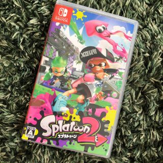 ニンテンドースイッチ(Nintendo Switch)のイラスティガール様専用スイッチ  スプラトゥーン2     Splatoon 2(家庭用ゲームソフト)