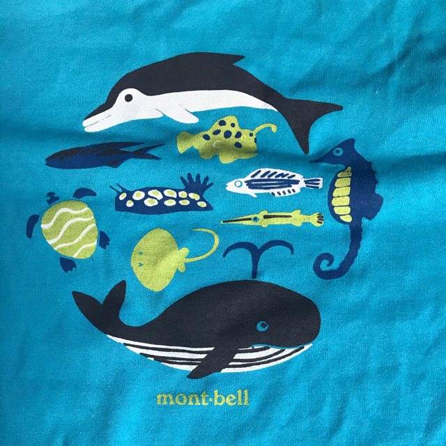 mont bell(モンベル)のmont-bell キッズ　ロンT 120cm 美品　2枚セット キッズ/ベビー/マタニティのキッズ服男の子用(90cm~)(Tシャツ/カットソー)の商品写真