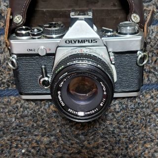 オリンパス(OLYMPUS)のオリンパス OLYMPUS OM-2 シルバー(フィルムカメラ)