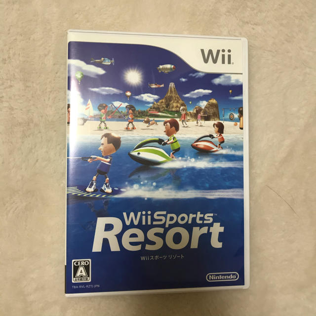 Wii(ウィー)のWiiスポーツ リゾート エンタメ/ホビーのゲームソフト/ゲーム機本体(家庭用ゲームソフト)の商品写真