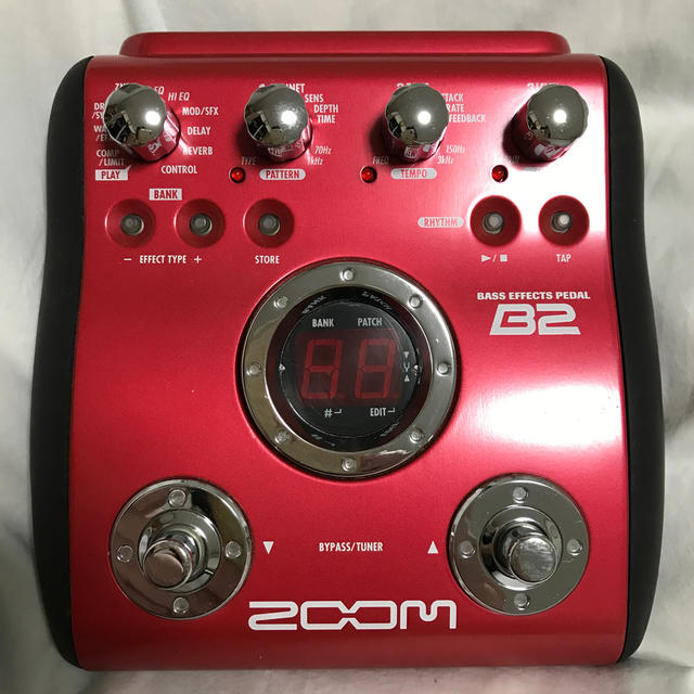 Zoom - ZOOM B2 ベース マルチエフェクターの通販 by BCR's shop｜ズームならラクマ