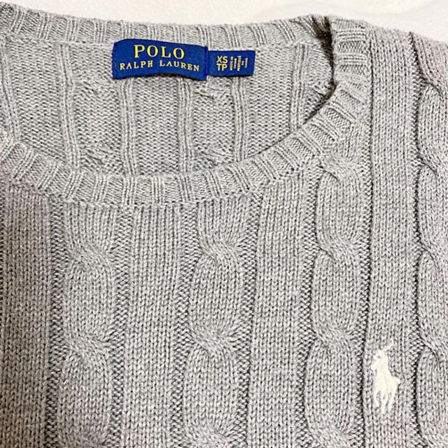 Ralph Lauren(ラルフローレン)のPolo Ralph Lauren ケーブルニット クルーネック セーター レディースのトップス(ニット/セーター)の商品写真