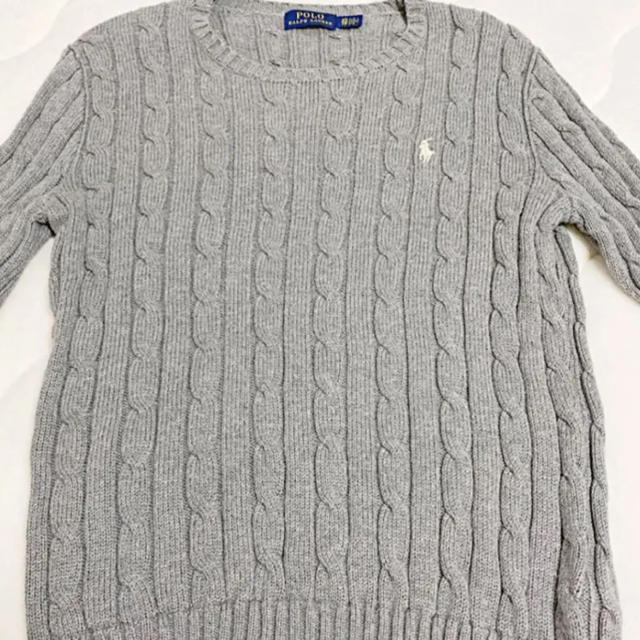 Ralph Lauren(ラルフローレン)のPolo Ralph Lauren ケーブルニット クルーネック セーター レディースのトップス(ニット/セーター)の商品写真