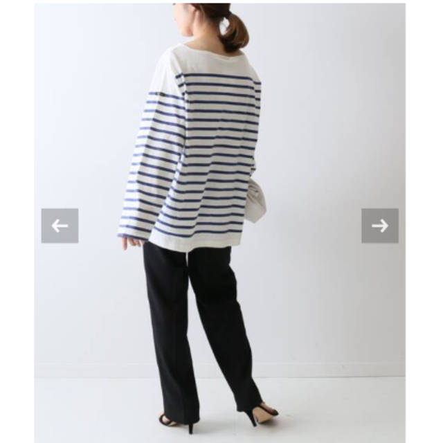 LE MINOR/ルミノア 別注パネルボーダーカットソー（Tシャツ