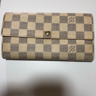 ルイヴィトン(LOUIS VUITTON)の【美品】　ヴィトン  長財布　ダミエアズール　送料無料(長財布)