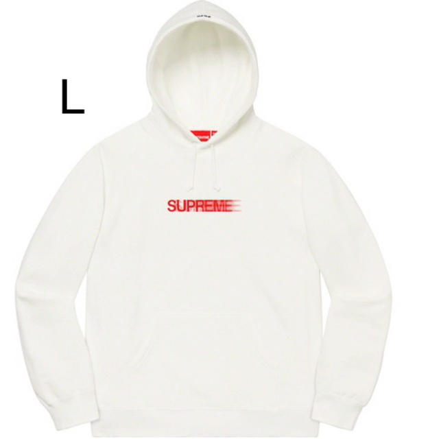 L supreme motion logo hooded sweatshirt