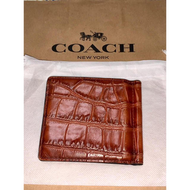 COACH(コーチ)のコーチ（coach）マネークリップ　財布 メンズのファッション小物(マネークリップ)の商品写真