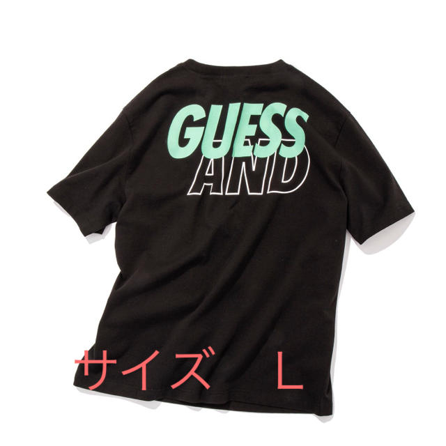 【新品Ｌ】GUESS×WIND AND SEA OVERSIZE SS TEE