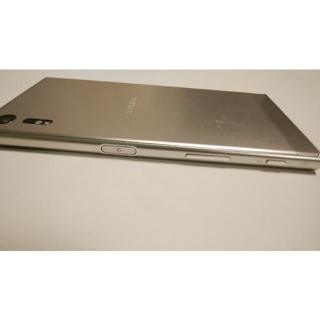 SoftBank　XperiaXZ silver32GB 2