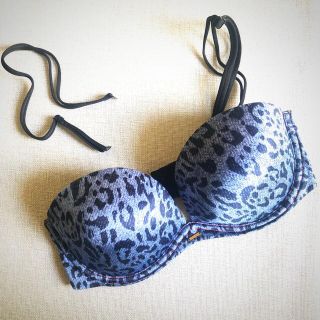 ヴィクトリアズシークレット(Victoria's Secret)の❤️Victria’s Secret 新品デニム・レオパード・ブラ❤️(ブラ)